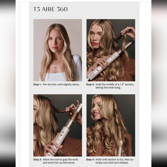 T3 Aire360 Ceramic Air Styler Kit - Picture 4 of 14